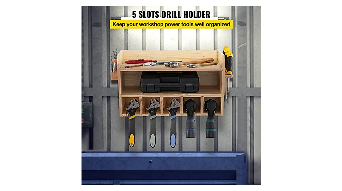 VEVOR Drill Charging Station - Organize Your Tools Today