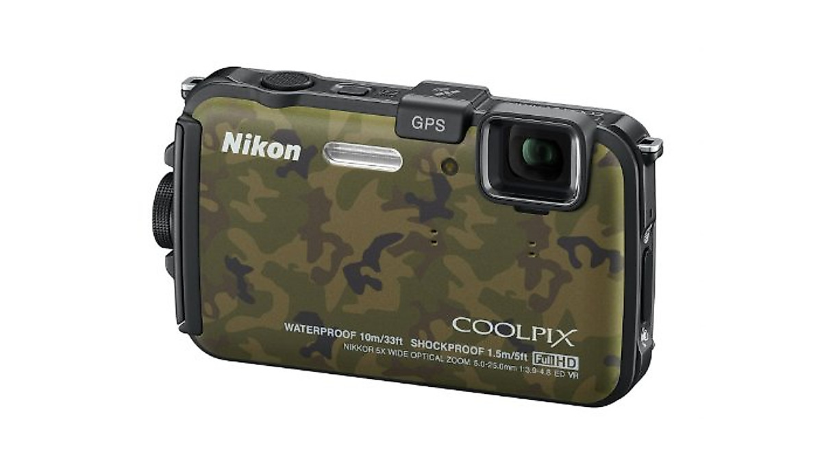 Nikon COOLPIX AW100 Waterproof Camera for Adventure & Underwater Photos