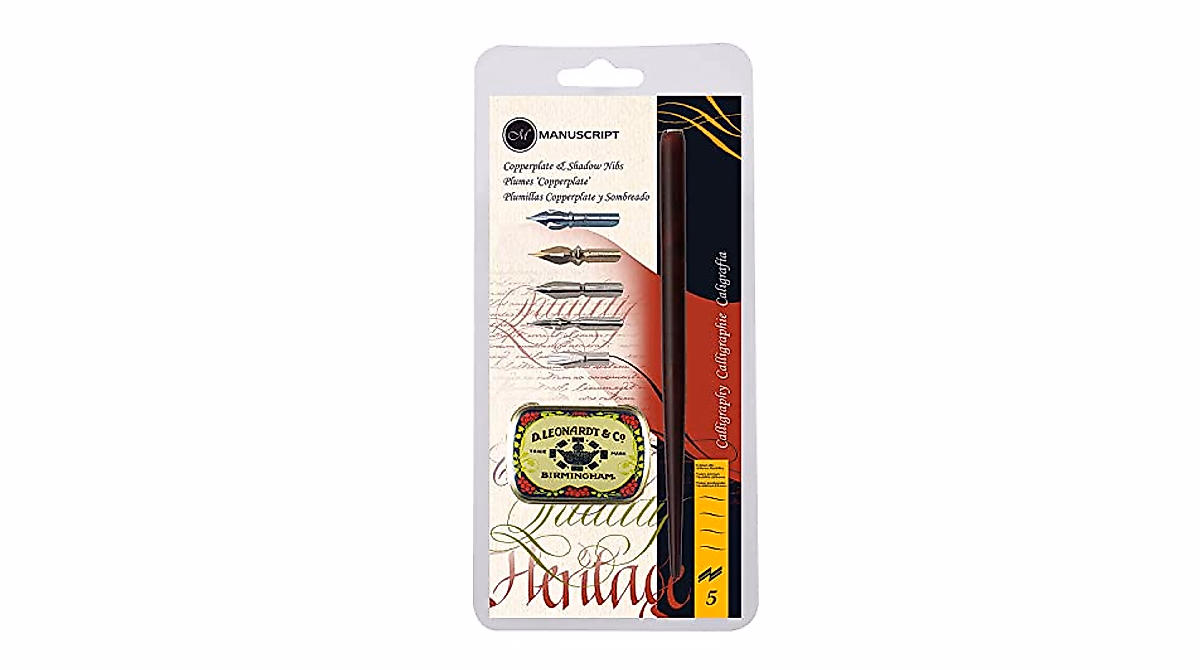 Manuscript Leonardt Copperplate Pen Set – Write Beautifully
