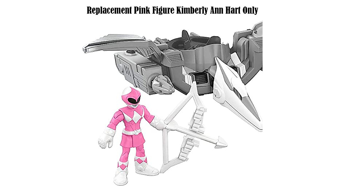 Replacement Pink Ranger Figure for Imaginext DFX60