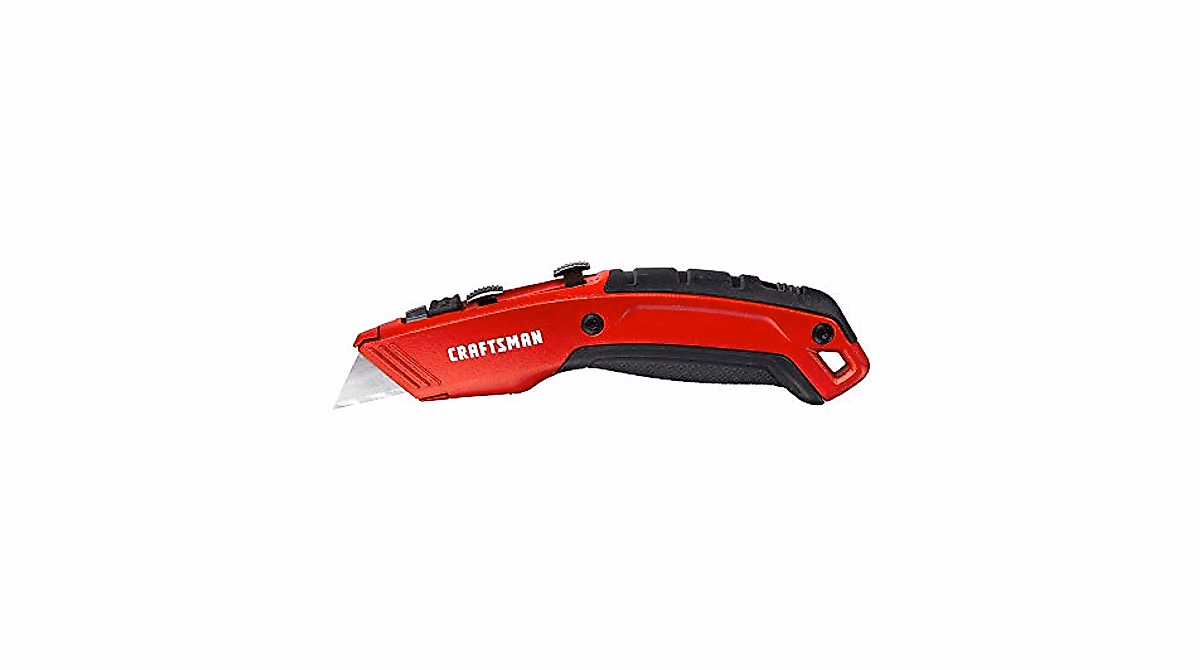 CRAFTSMAN Twin Blade Utility Knife – Versatile and Safe Cutting Tool
