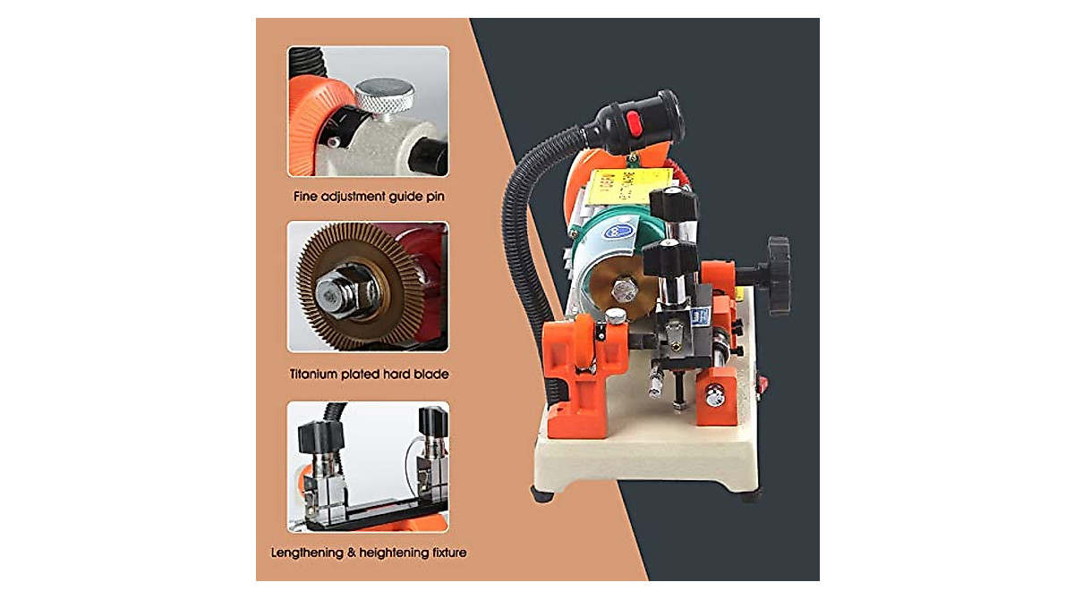Vanell Duplicator Cutting Machine 110V for Precise Key Duplication