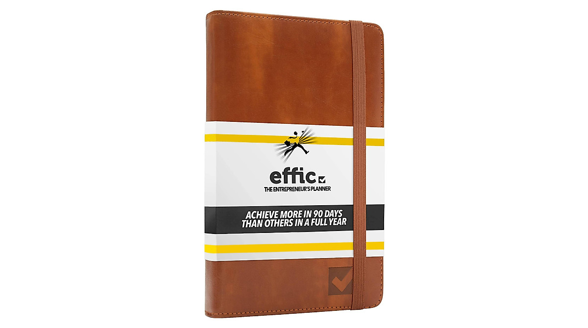 Effic Entrepreneur's Business Planner for Productivity & Goal Setting