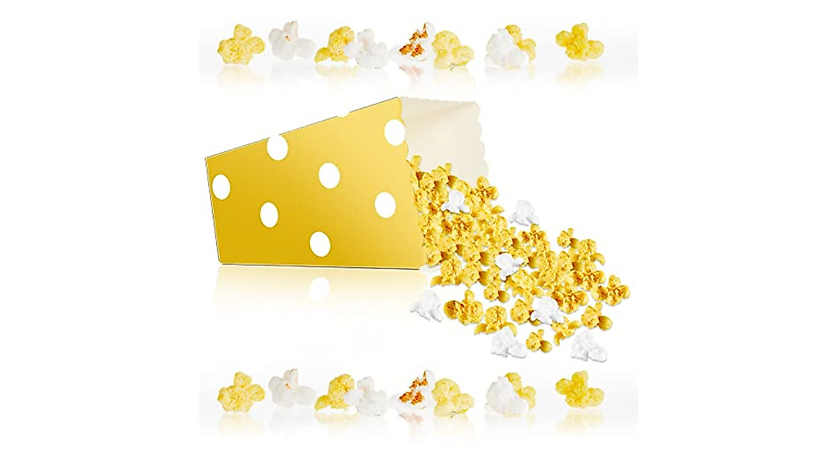 80 Pcs Resin Miniature Popcorn for Crafts & Party Decor