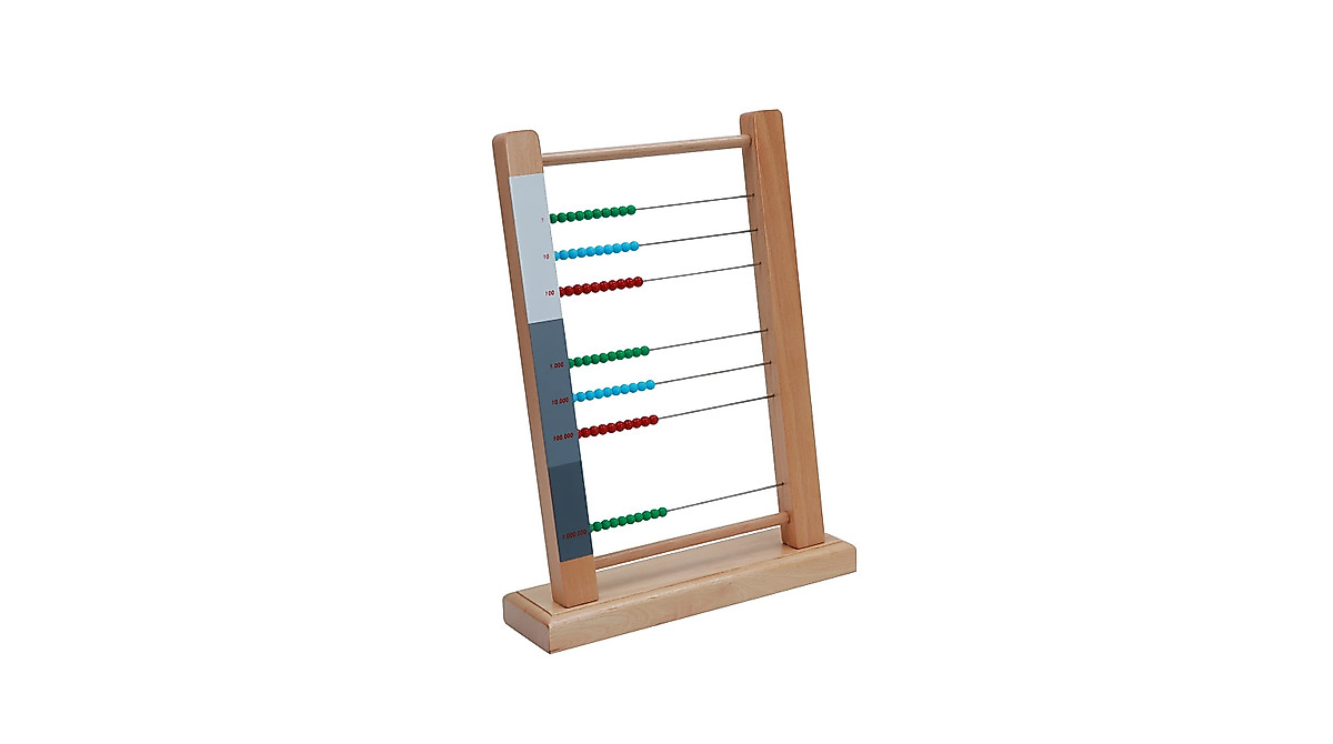 Large Bead Frame - Montessori Math Tool for Kids