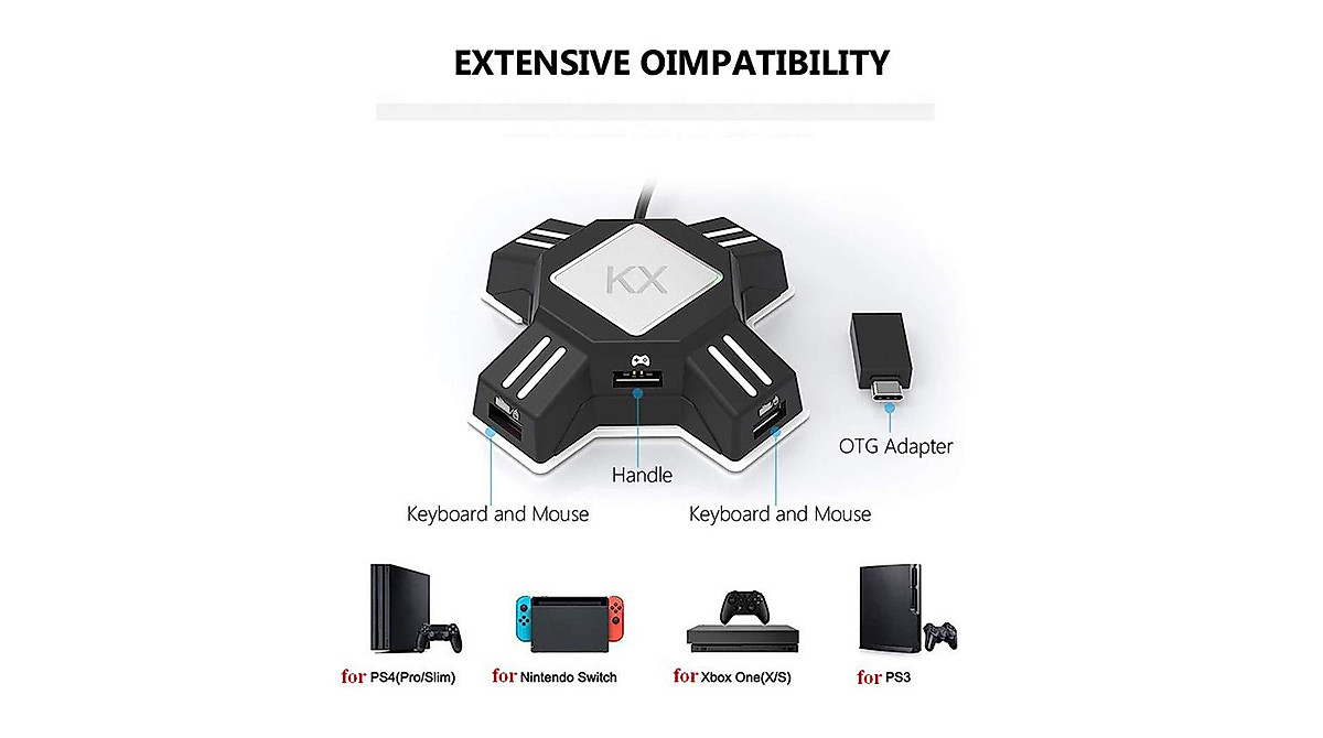 Travel Plug Adapter for Switch & PS4 – Easy Voltage Converter