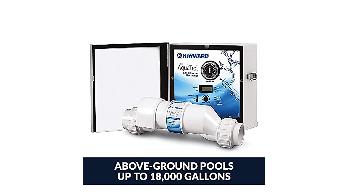 Hayward AquaTrol Salt Chlorination System for Above-Ground Pools