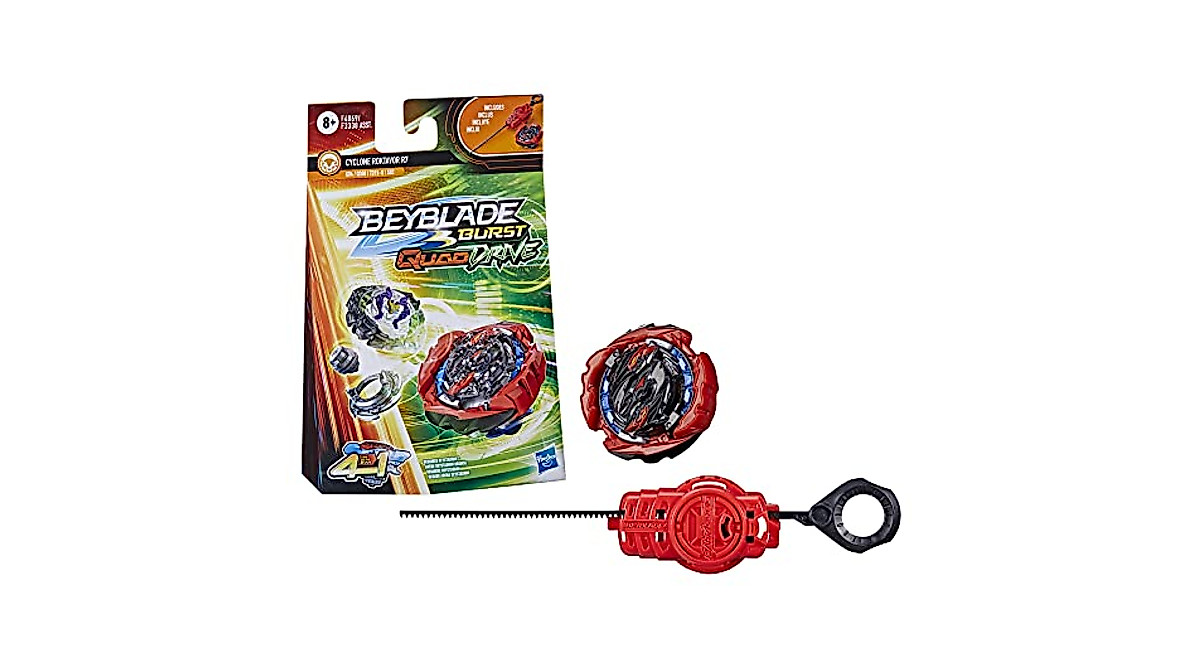 BEYBLADE Burst QuadDrive Cyclone Roktavor R7 Starter Pack