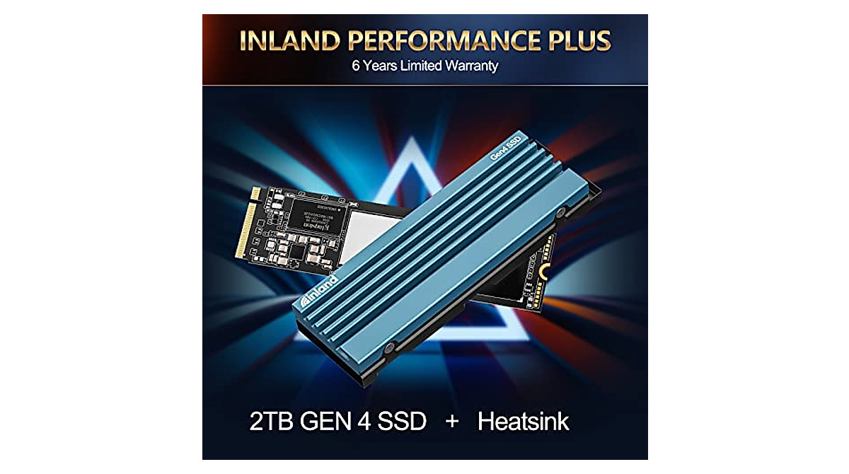 INLAND 2TB NVMe SSD - Optimized for PS5