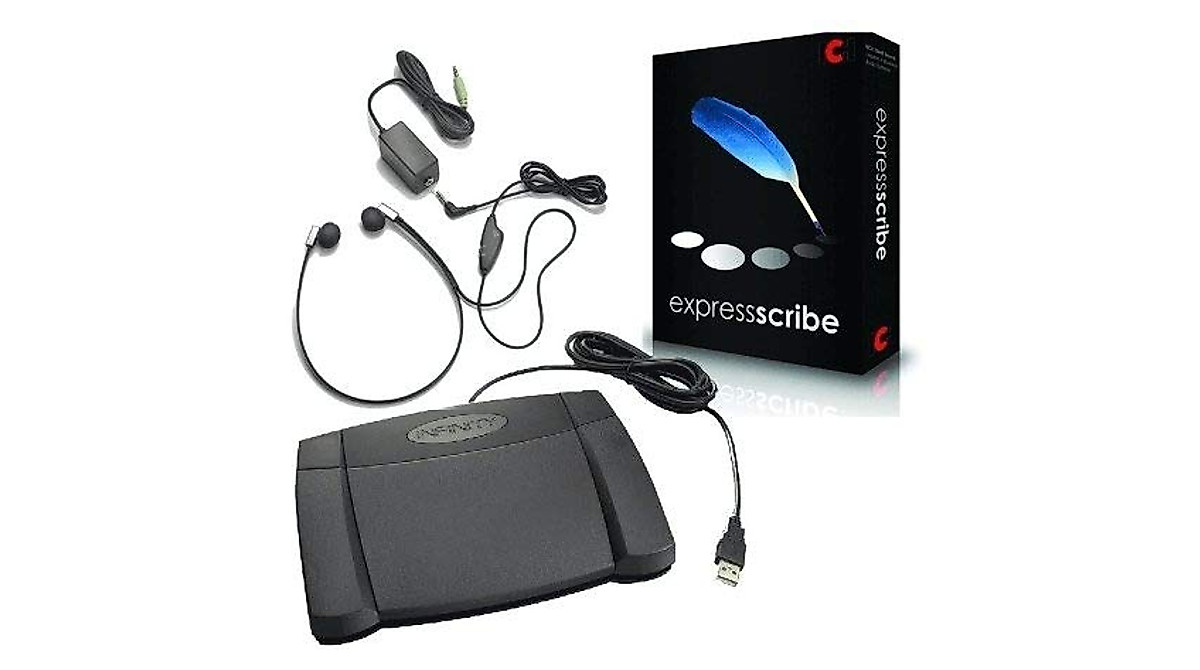 Express Scribe Transcription Foot Pedal Bundle