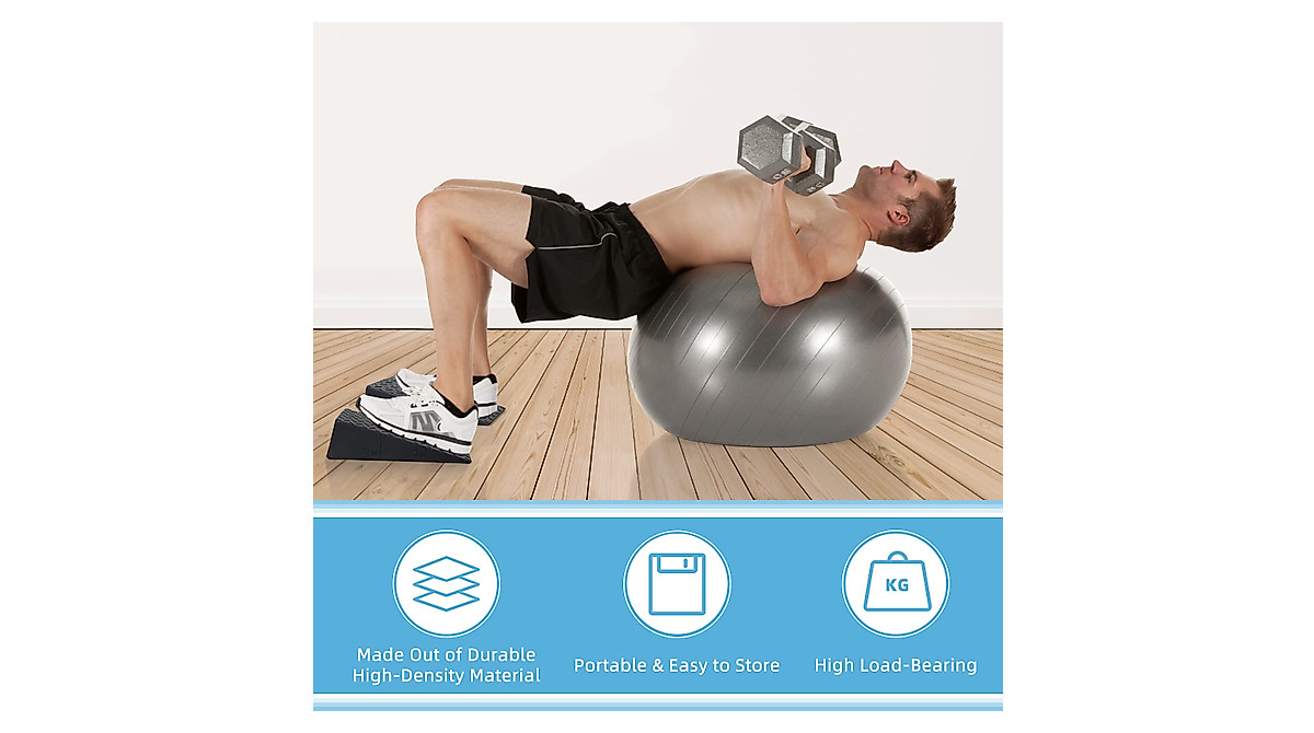 Folaps Squat Wedge: Heel Elevated for Squats, Mobility & Strength