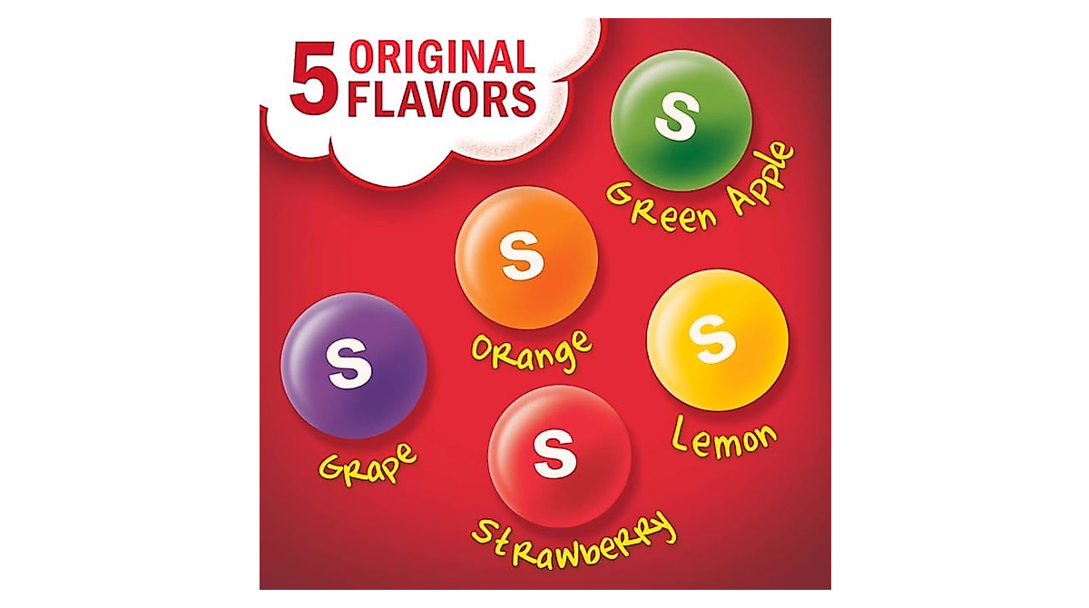 Skittles Original Flavor Candy Bulk Pack – Fun Size & Individually Wrapped