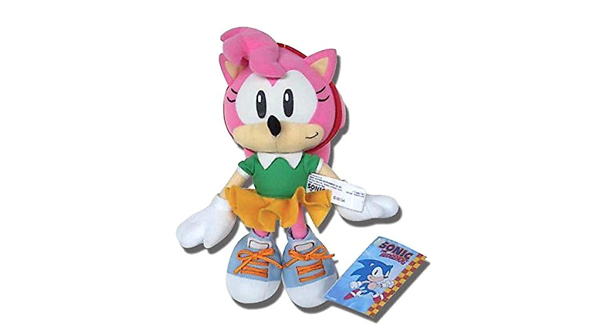 Sonic The Hedgehog Amy Plush Classic Edition | Soft Collectible Toy