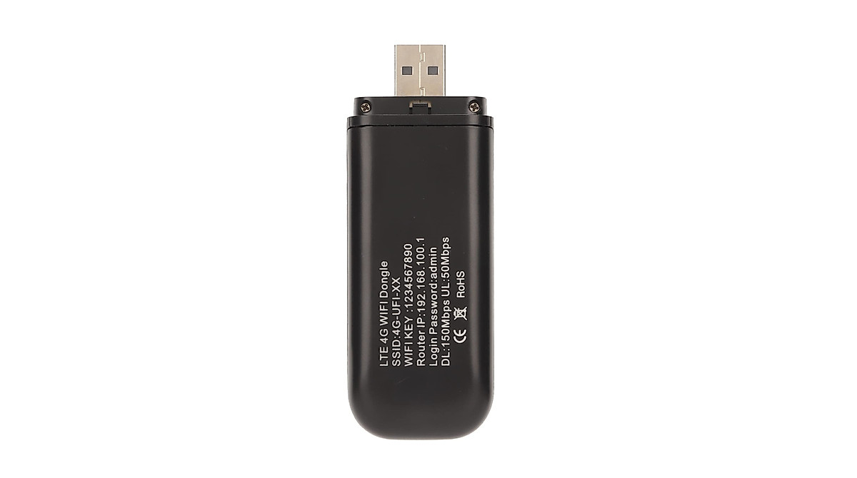 4G Mobile WiFi Router - Portable USB Hotspot for 10 Devices