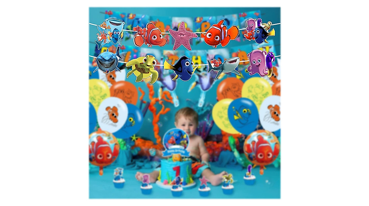 Finding Nemo Porch Sign - Fun Dory Party Decorations