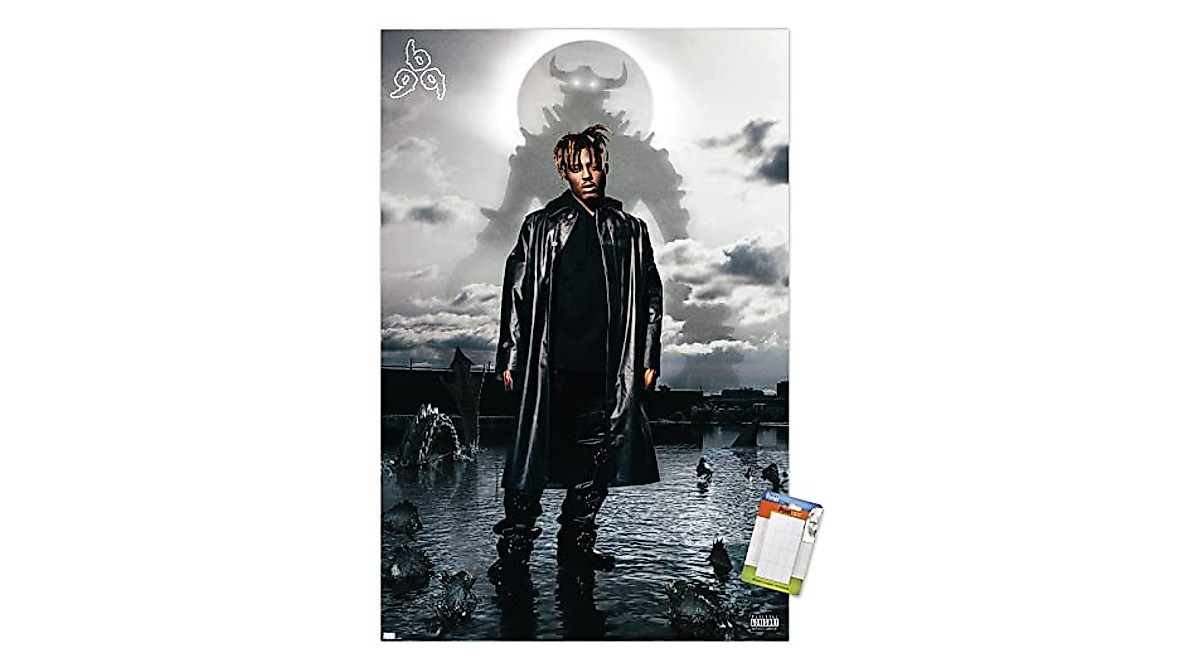 Juice WRLD Fighting Demons Wall Poster - High-Resolution Art