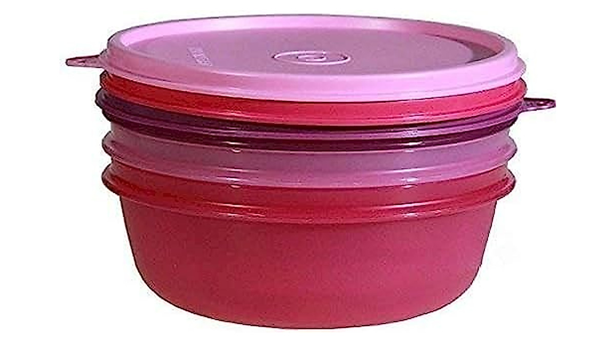 Tupperware Leftover Bowl Set - Airtight Food Containers (600ML x 3)