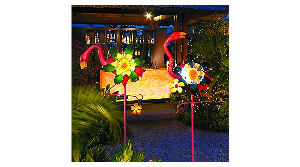 Histoacryl Flamingo Solar Stakes - Brighten Your Garden