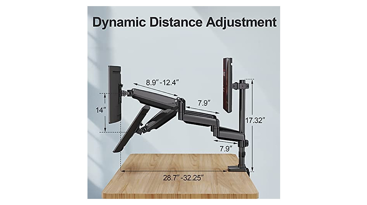 MOUNT PRO Triple Monitor Mount - Optimize Your Workspace