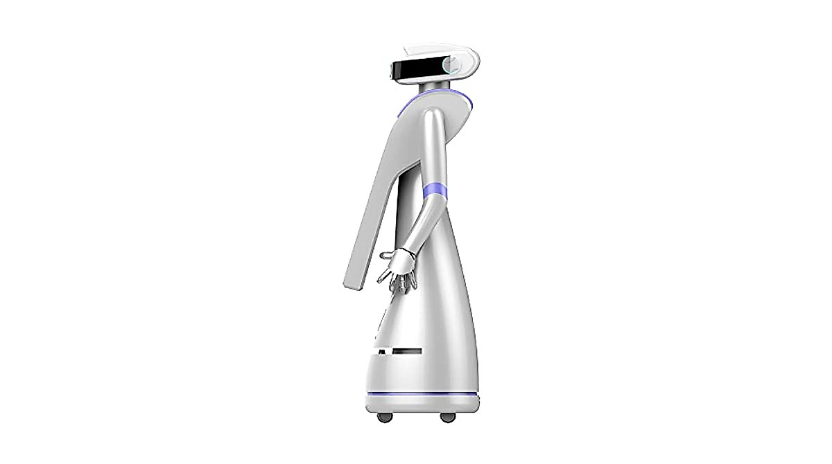 Aobo Human Size Service Robot for Hotels & Malls | AI Guidance Robot