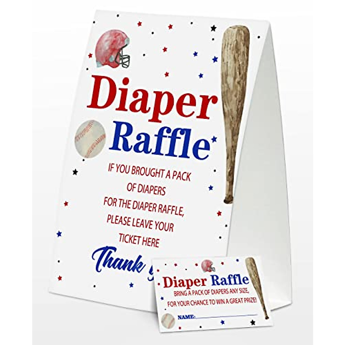 Exciting Diaper Raffle Game Kit for Baby Showers