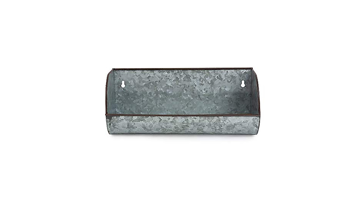 Photo inspiration: Fresh Look at Dii Galvanized Metal Wall Shelves