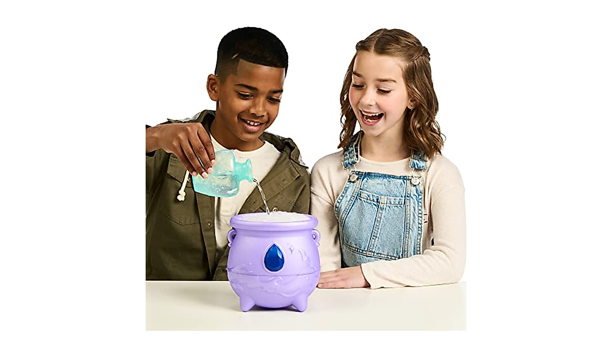 Magic Mixies Color Surprise Cauldron - Reveal Color-Changing Plushie