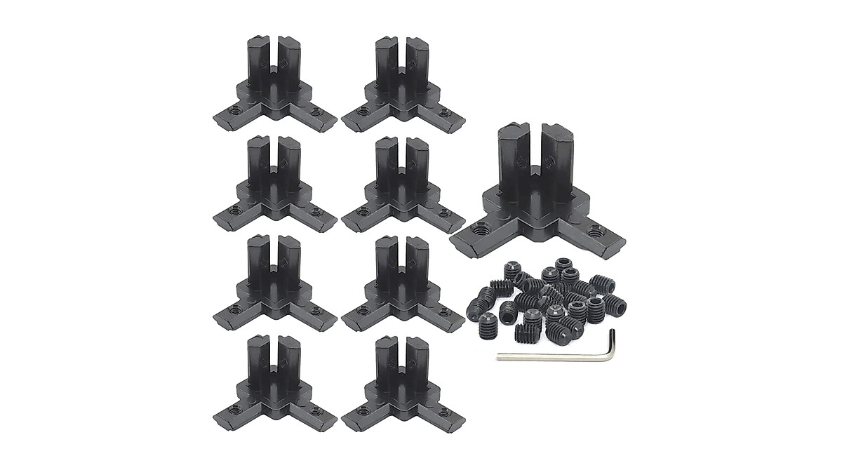 FORRCKY 8PCS 2020 Extrusion Cube Connectors