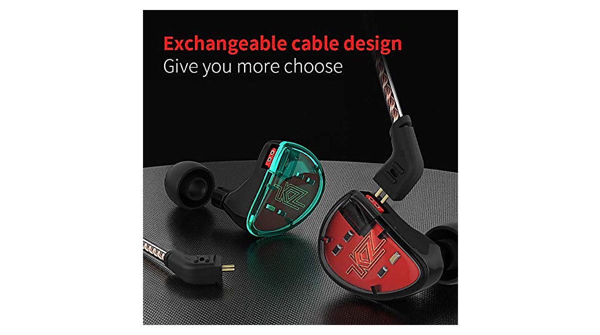 KZ AS10 In-Ear Monitors: High-Res Sound with Detachable Cable