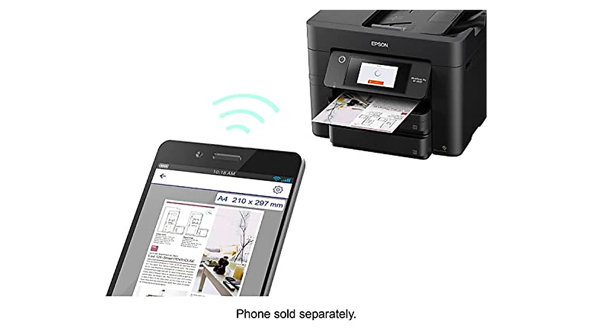 Epson Workforce Pro WF-4833 Printer - All-in-One, Wireless, Fast
