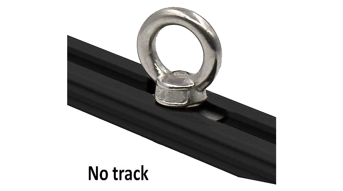 M8 Heavy-Duty Stainless Steel Tie Down Eyelet - 2 Pack