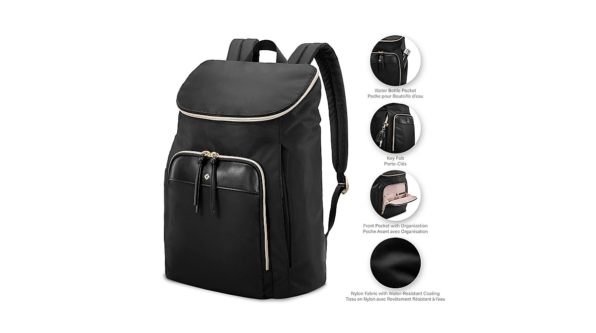 Samsonite Solutions Backpack - Stylish & Practical for Travel & Work
