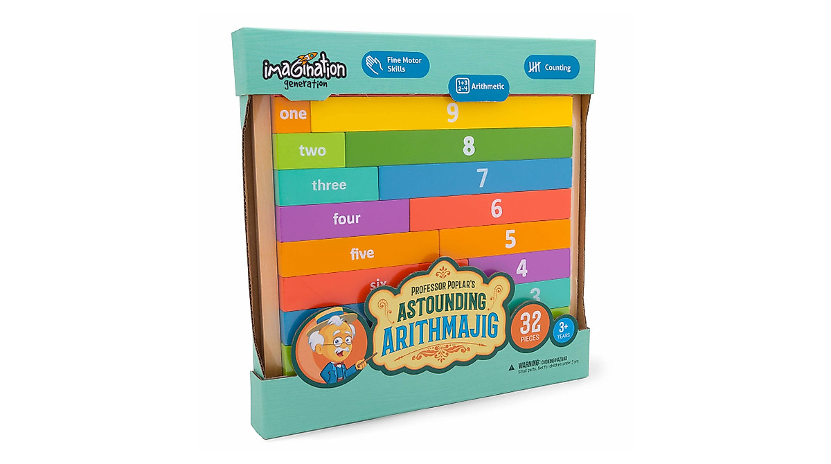 Professor Poplar's Arithmajig - Fun Math Learning Toys for Kids