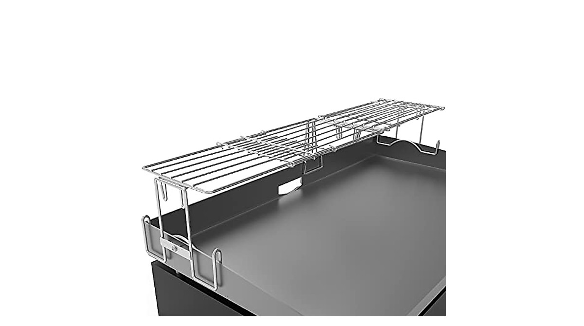 MixRBBQ Adjustable Griddle Warming Rack for Blackstone & More