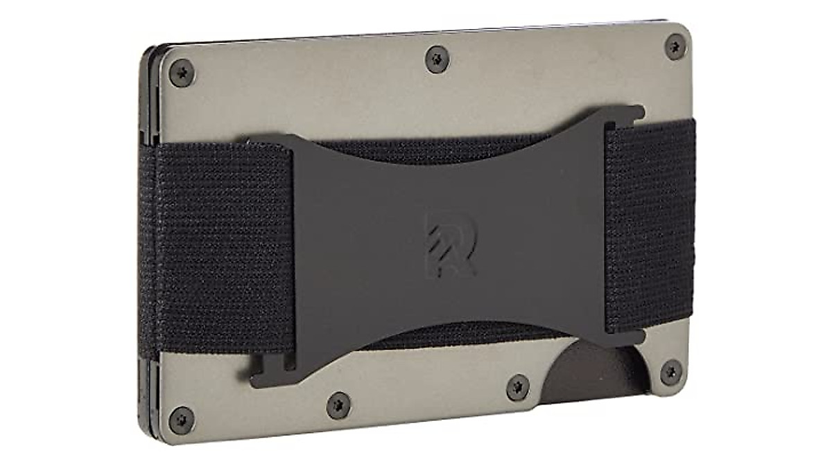 The Ridge Gunmetal Men's Clip: Slim, Secure RFID Wallet