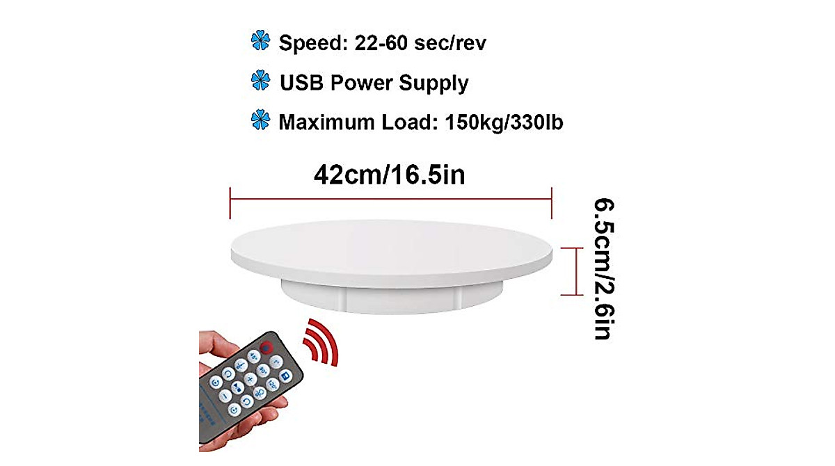 Professional Electric Turntable for 360 Degree Product Displays