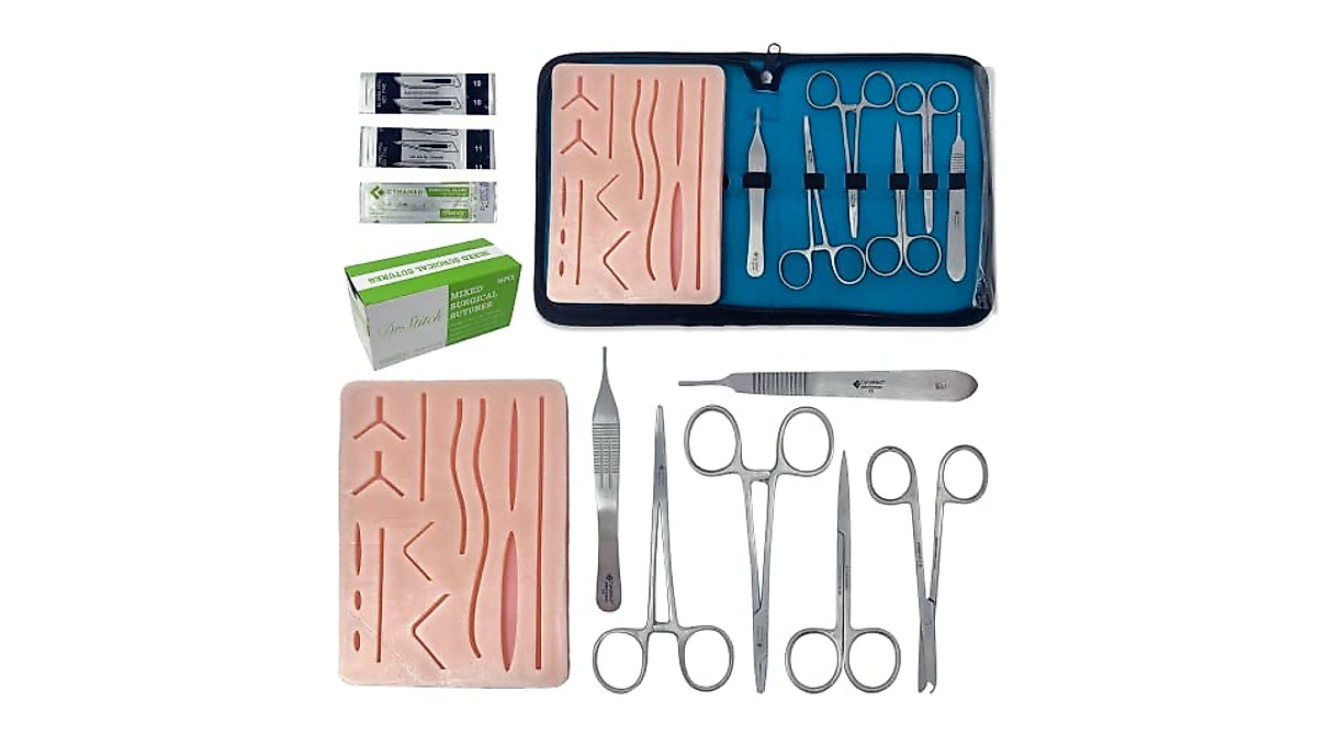 Dr.Stitch Suture Practice Kit for Medical & Vet Training