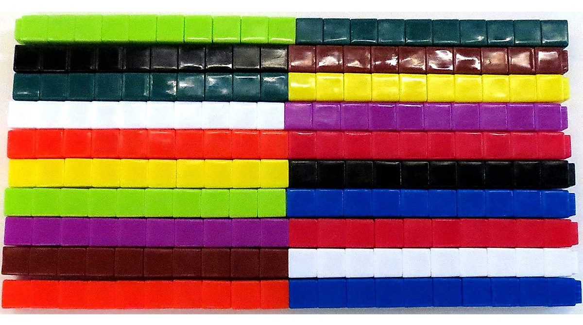 Engaging Math Linking Cubes for Kids – 500 Count Set