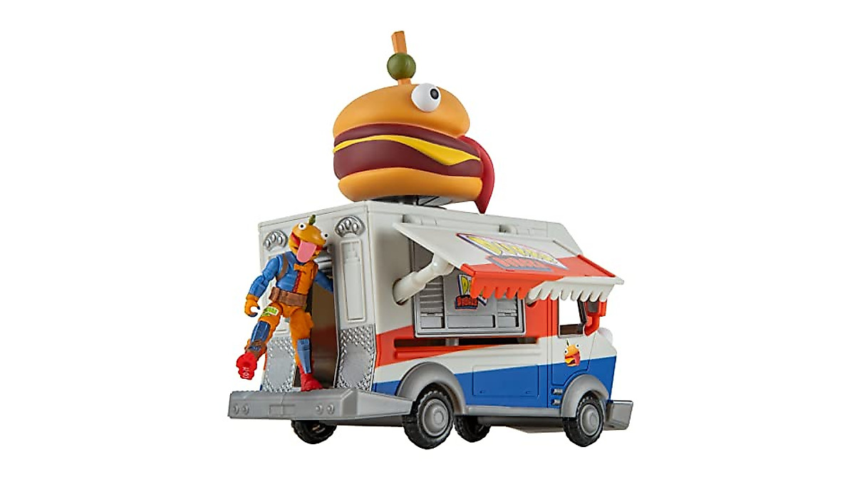 FORTNITE Durrr Burger Food Truck with Beef Boss Figure
