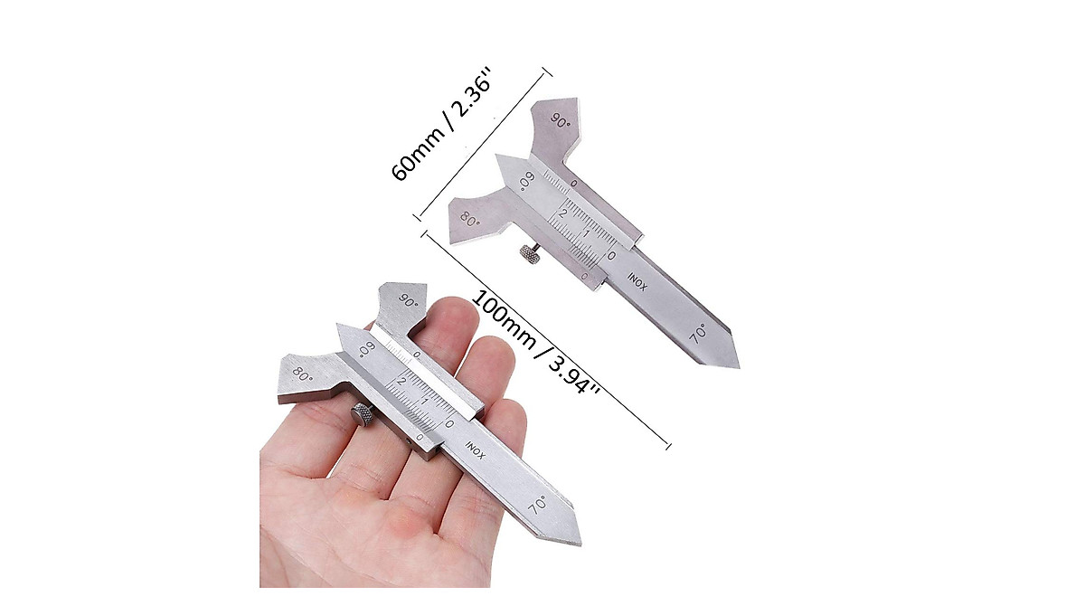 Manual Welding Gauge & Fillet Inspection Tool - Metric