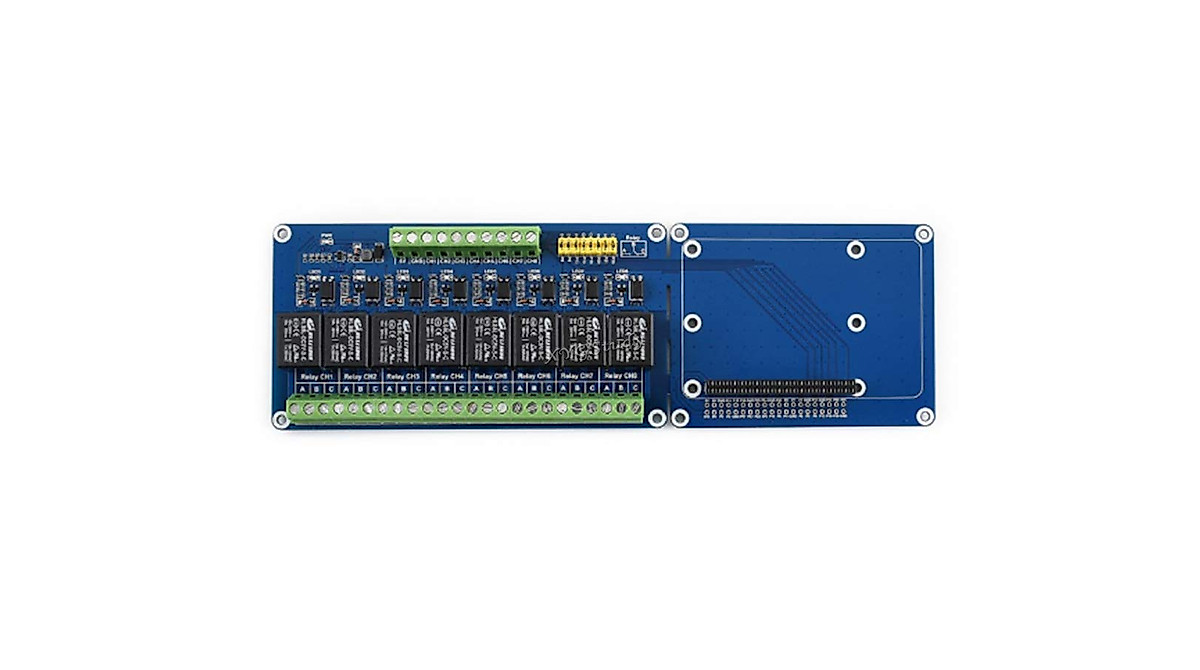 8-Channel Relay Module for Raspberry Pi - Control High Voltage
