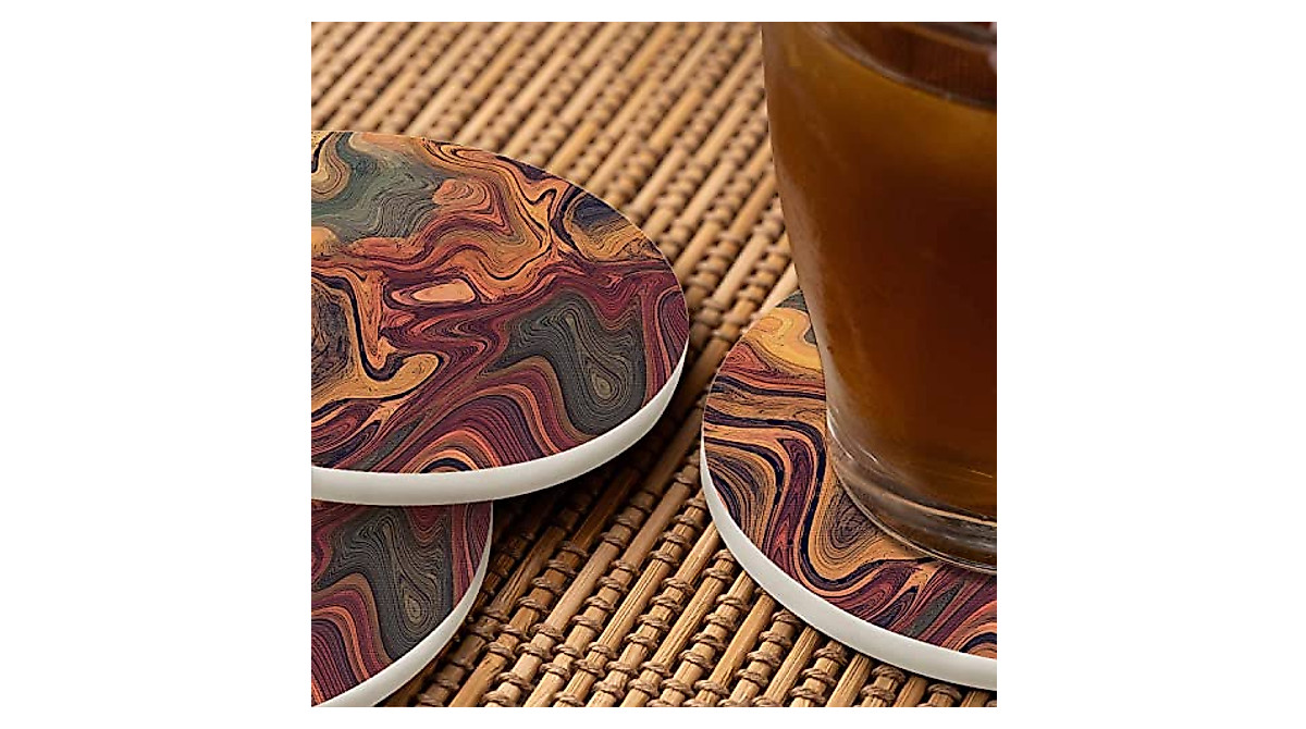 Impressionism Style Coasters for Drinks and Decor | Protect & Add Art