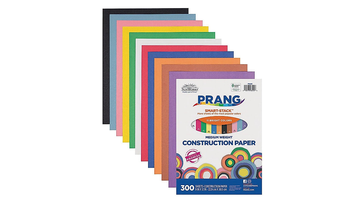 Sunworks Smart Stack 9x12 Construction Paper (300 Sheets)