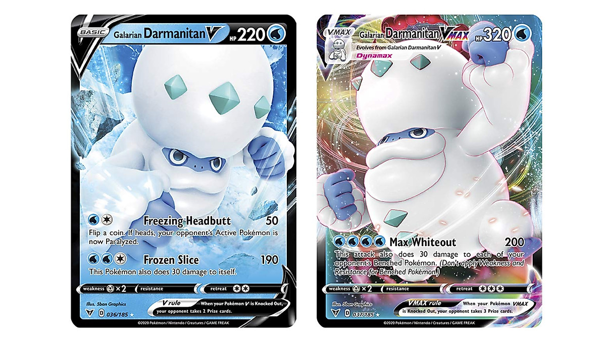 Buy Galarian Darmanitan VMAX Card Set - Ultra Rare