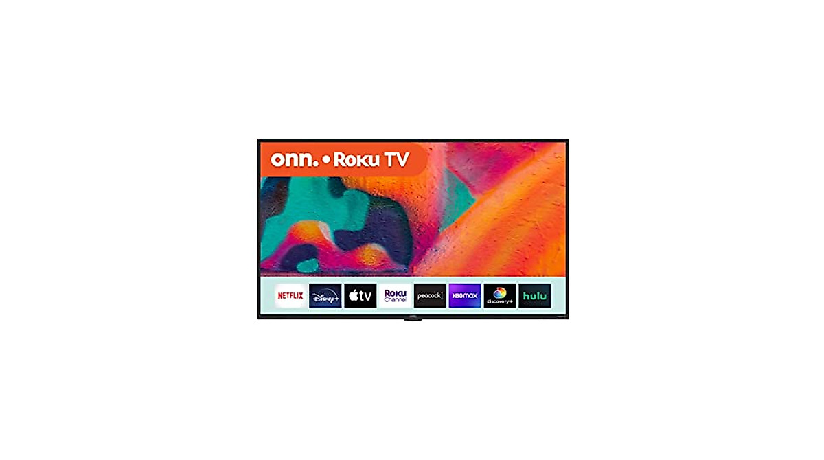 ONN 43-Inch FHD Smart TV - Full HD LED with Streaming & Wall Mount