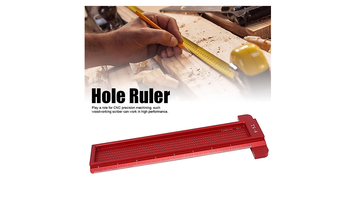 Woodworking Hole Ruler - Precision Marking Gauge