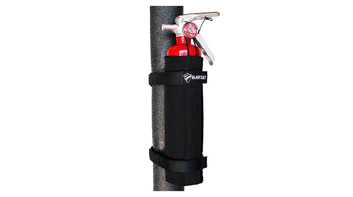 Bartact Roll Bar Fire Extinguisher Holder - Adjustable 2.5 lb Mount