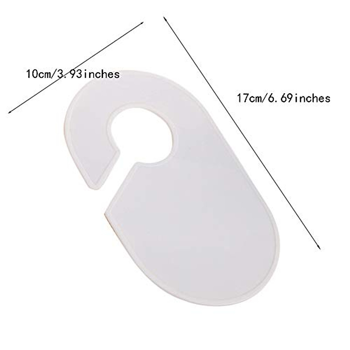 10Pcs Closet Size Dividers for Organized Storage