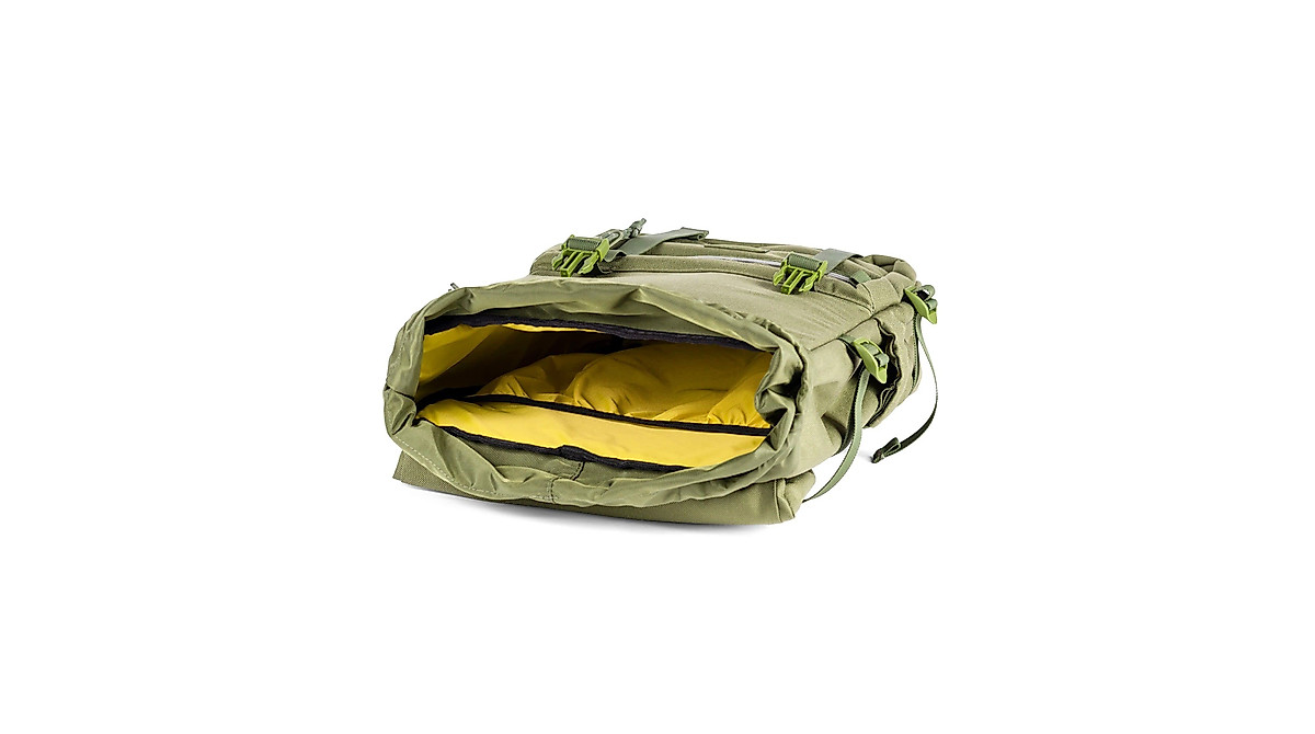 Topo Designs Rover Pack Tech - Olive/Olive | Durable 20L Backpack