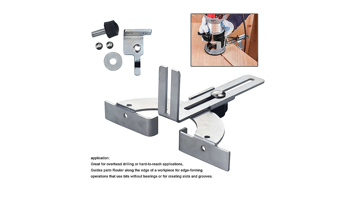 PR102 Palm Router Edge Guide for Bosch GKF125CE, PR10E, PR20EVS
